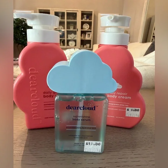 DearCloud Body Wash / Cream and Serum Set - NWT - Picture 2 of 7